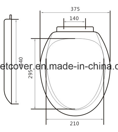 Toilet Seat with Soft Closed