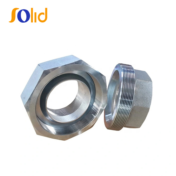 High Pressure Carbon Steel Socket Weld Thread Pipe Union