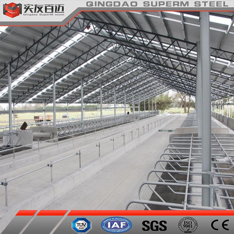 Prefabricated Steel Strcuture Building Prefab Metal House Cattle Barn Shed