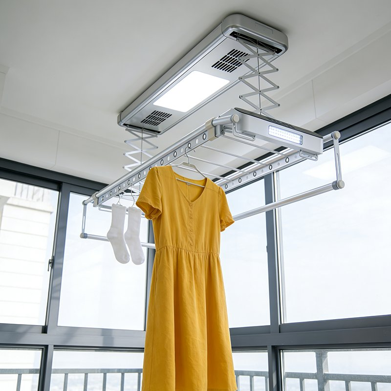 Electric Drying Rack Household Balcony Intelligent Automatic Lifting Drying Rack