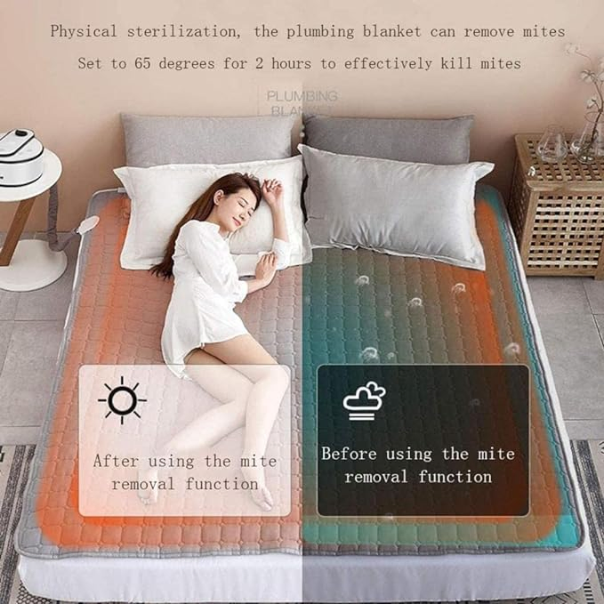 Factory Price Temperature Adjustment Undor Infrared Sauna Baby Electric Heated Heating Blanket