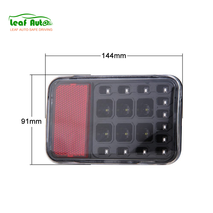 Задний противотуманный фонарь и габаритный свет для Jeep Wrangler JK (2007-2016)