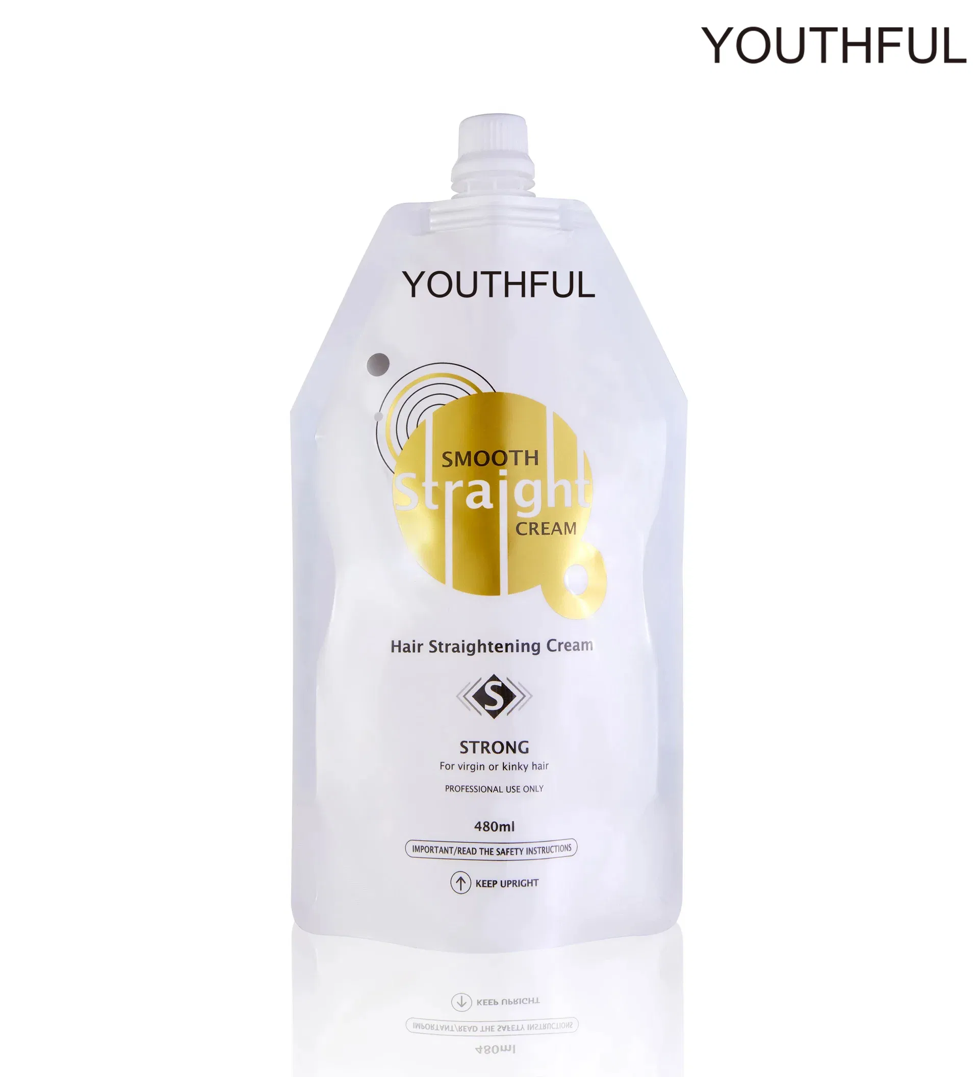 Youthful Hight Quality Hot Sale Hair Straightening Cream Styling Smoothing