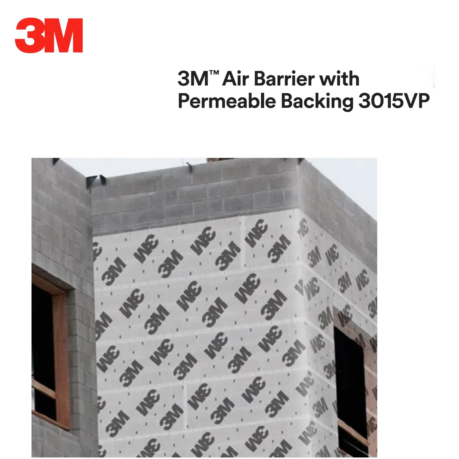 3m Air and Vapor Proof Tape for Construction 3015vp