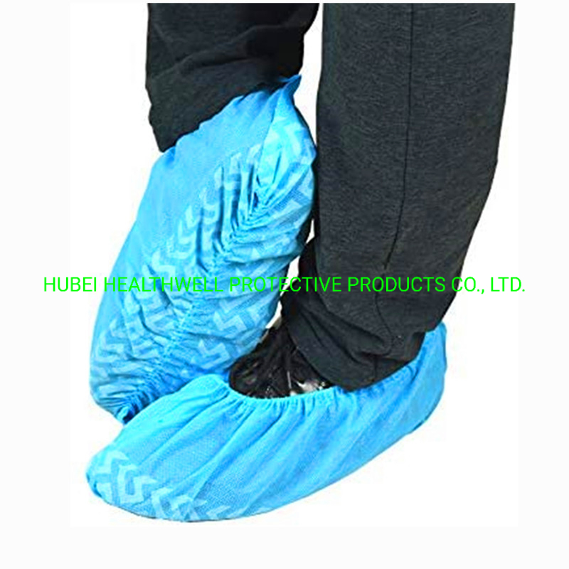 The High Quality Shoe Covers Made From Thicker Heavy Duty Non-Woven 42g Polypropylene