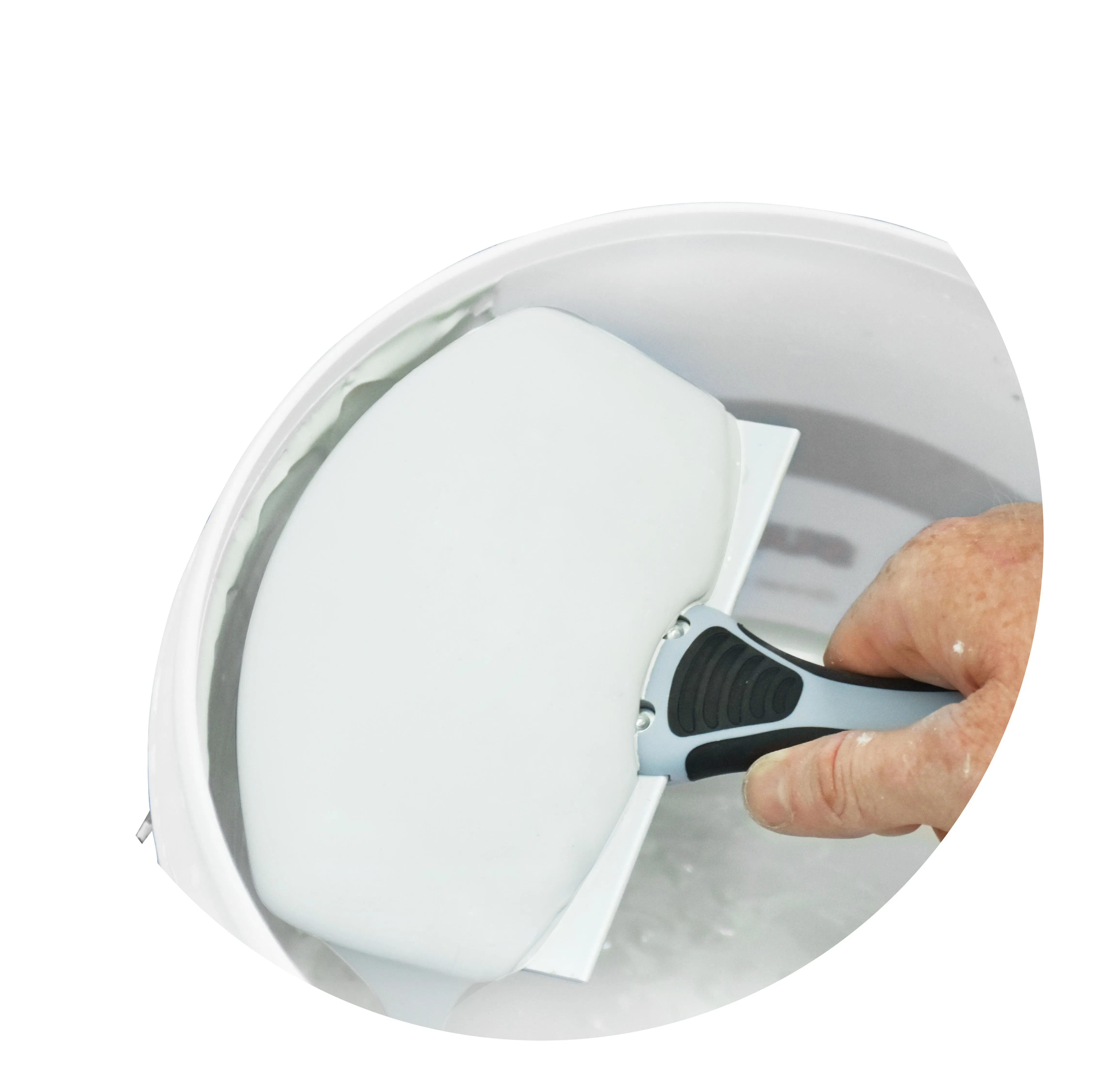 Rollingdog-PRO 50483 Premium 6.5-Inch Bucket Scoop for Effortless Material Handling