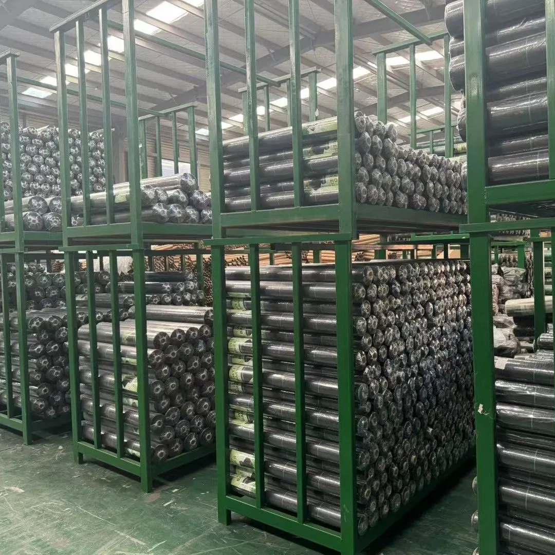 Weed Barrier Woven Fabric PP Ground Cover Mat for Vegetable Garden