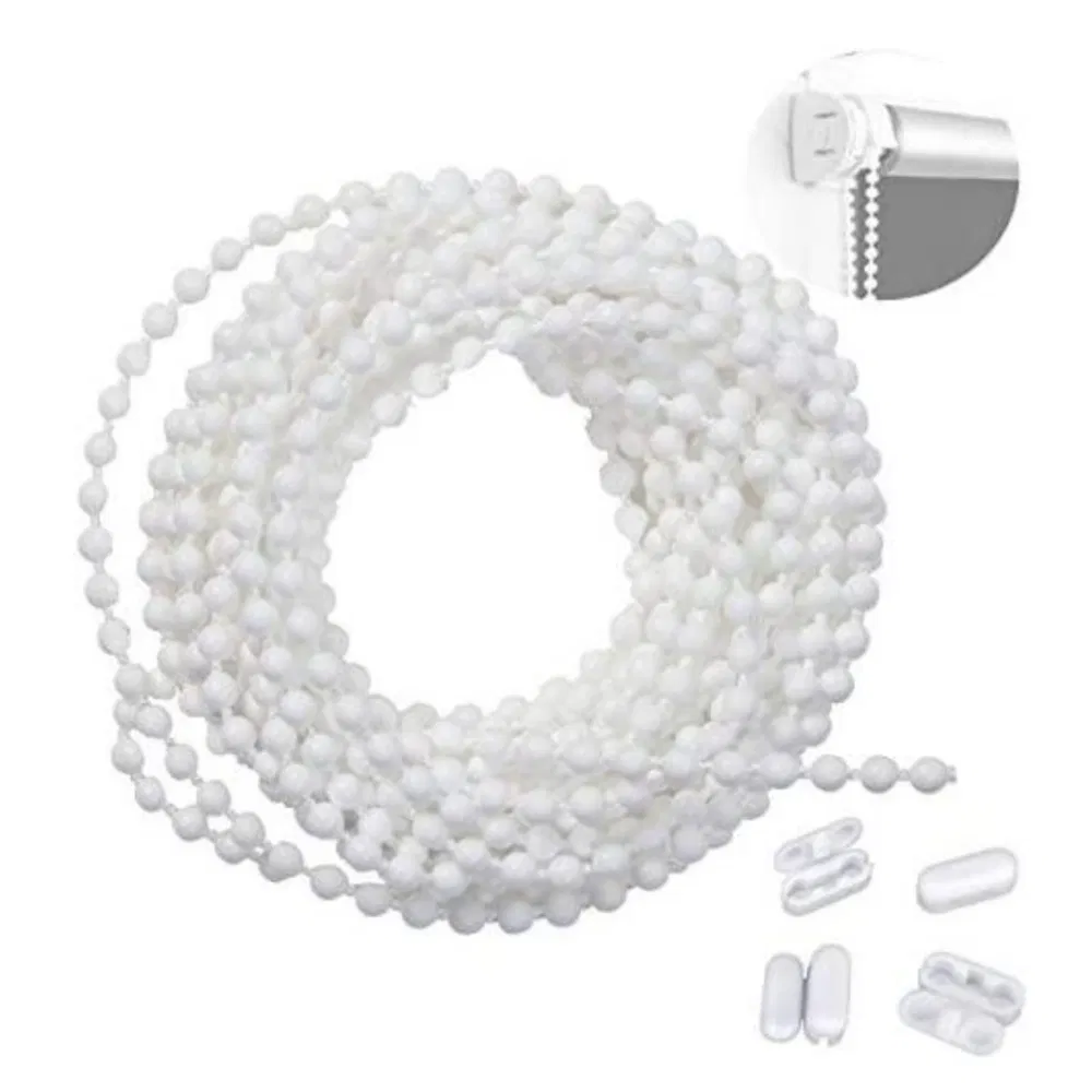 Household 4.5 mm Curtain Roller Blinds Roller Blinds Plastic Ball Chain
