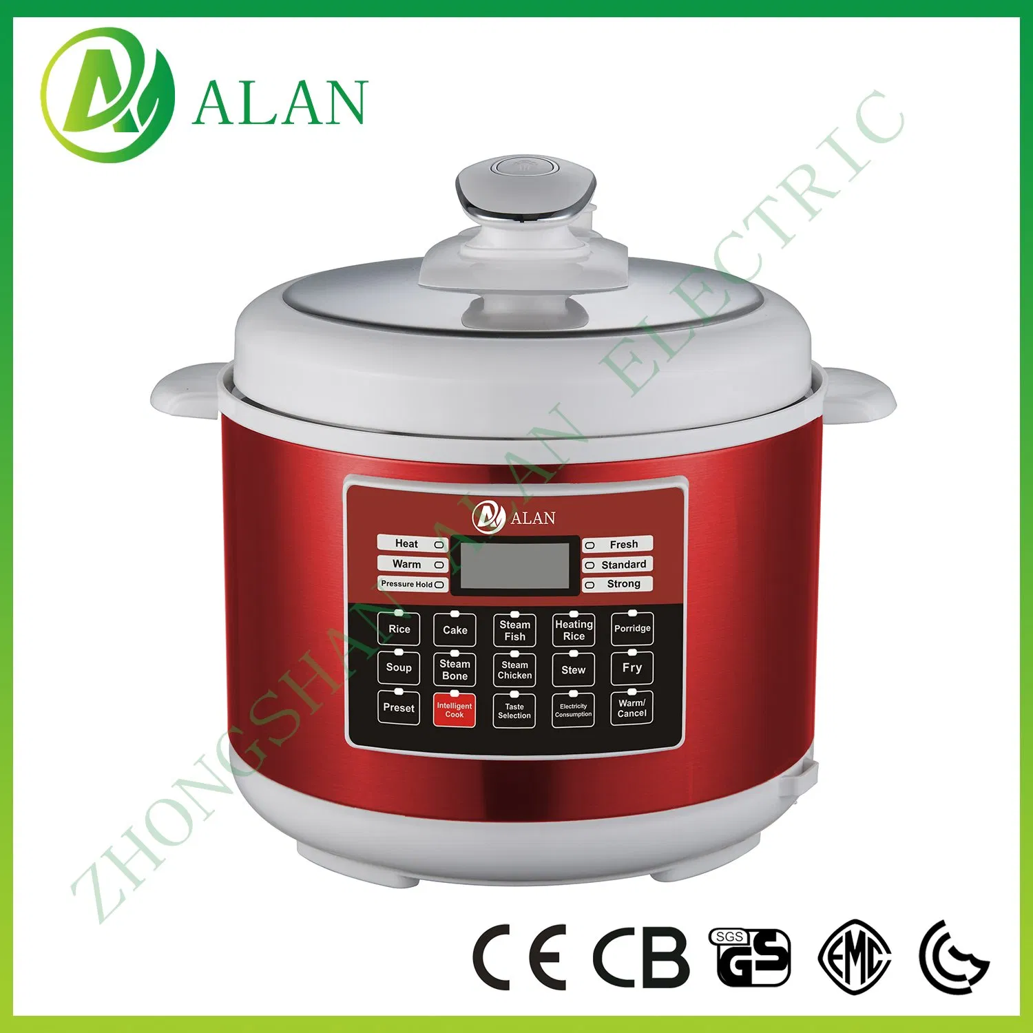 Big Easy Operation Panel Touch Control Household Colorful Housing Electrical Multi-Function High Pressure Cookers