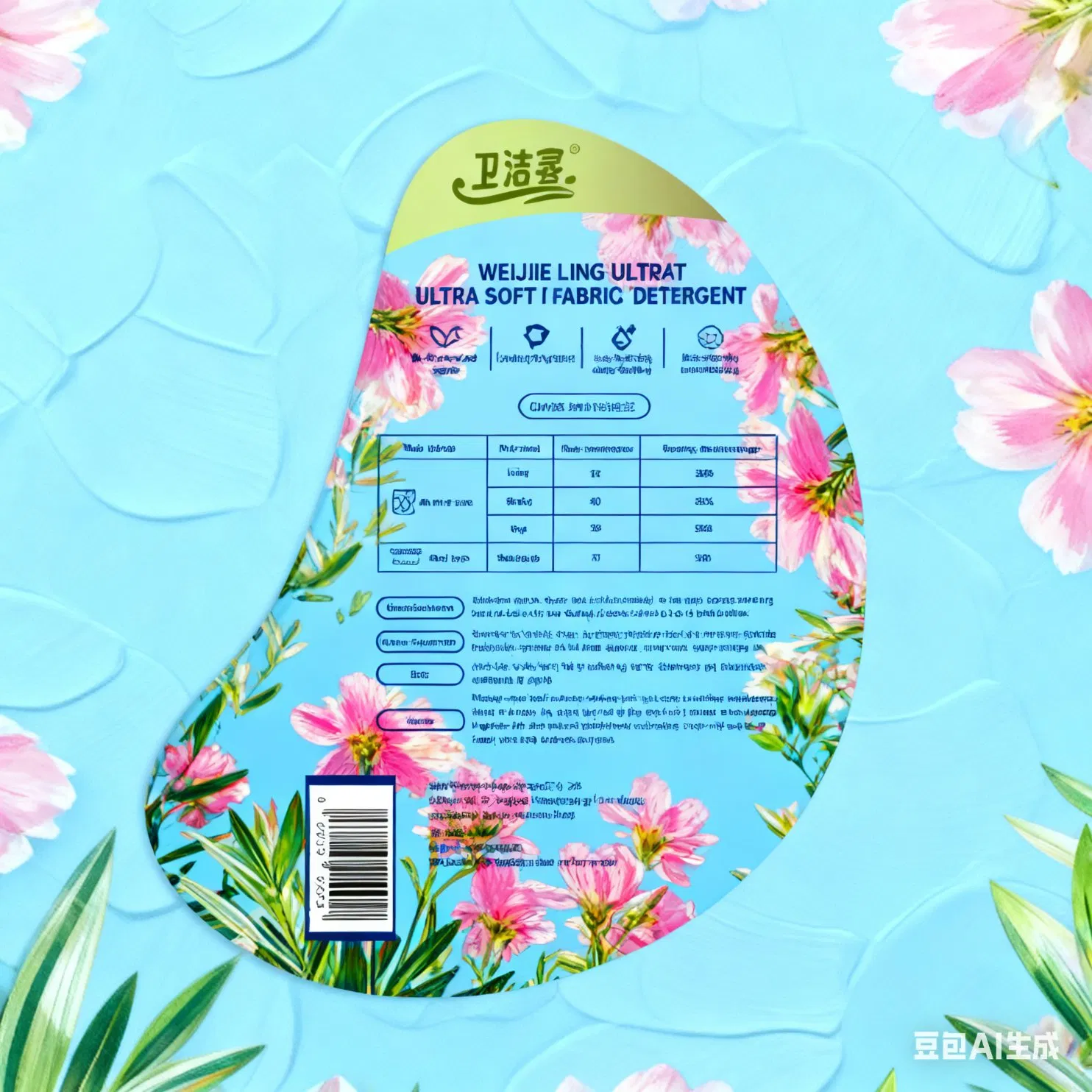 ODM/OEM Natural Fabric Softener, Used for Clothing Fragrance and One-Time Wrinkle Reduction