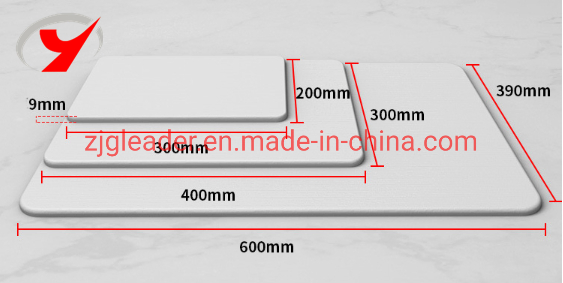 Bathroom Diatomite Water Absorbent Rug Set Diatom Mud Floor Mat Anti Slip Absorb Diatomite Earth Bath Mat