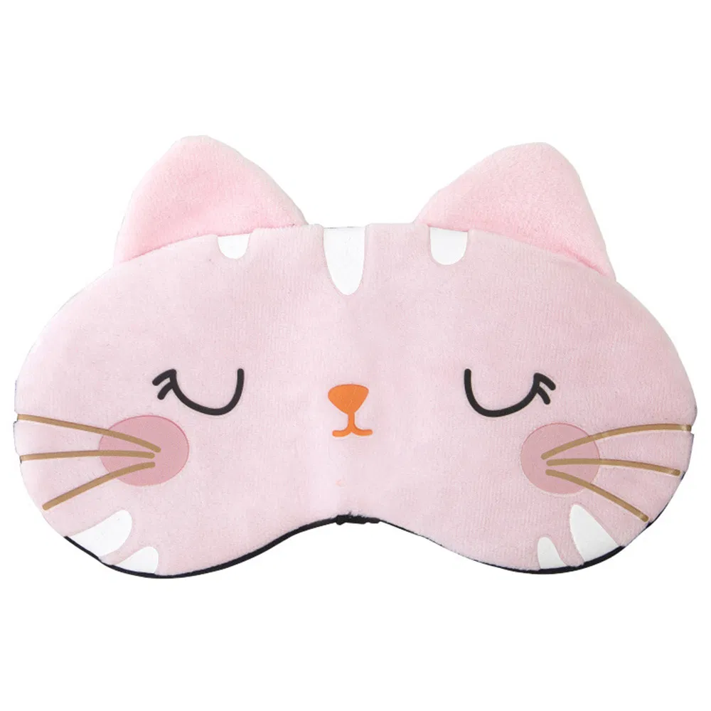 2024 New High-Quality Sleep Mask Cartoon Eye Mask for Airline & Home & Hotel