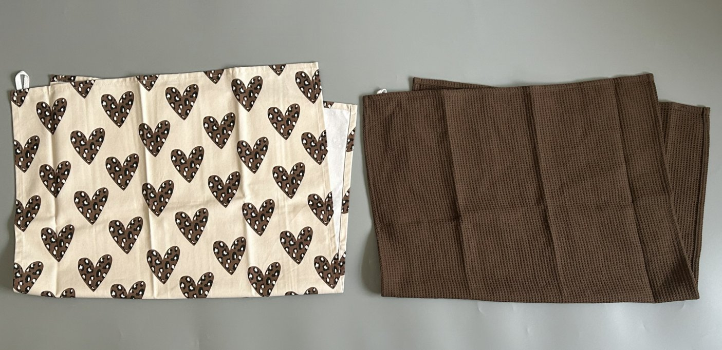 Custom Printed Cotton Waffle Printing Tea Towel