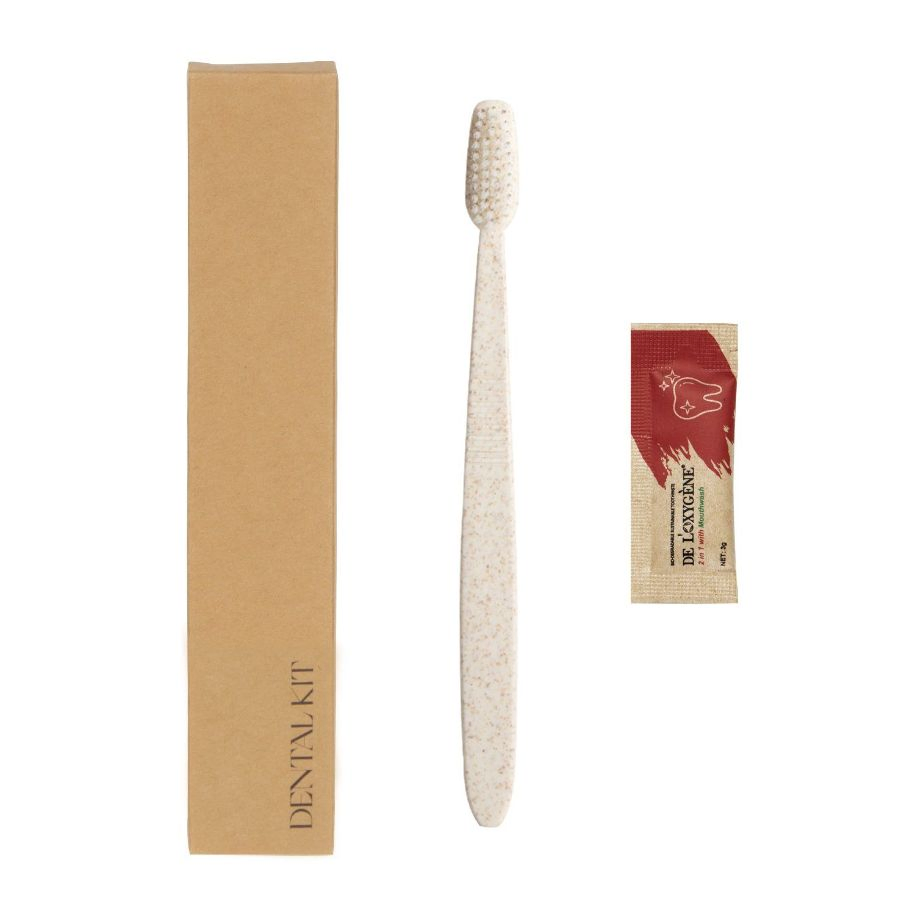 Dental Kit Individually Wrapped Hotel Child Toothpaste Toothbrush for Boutique Hotels