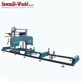 Ленточная пила по дереву портативная горизонтальная