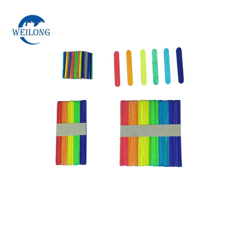 Ice Cream Stick Creativity Popsicle Crafts Wooden Icecream Sticks