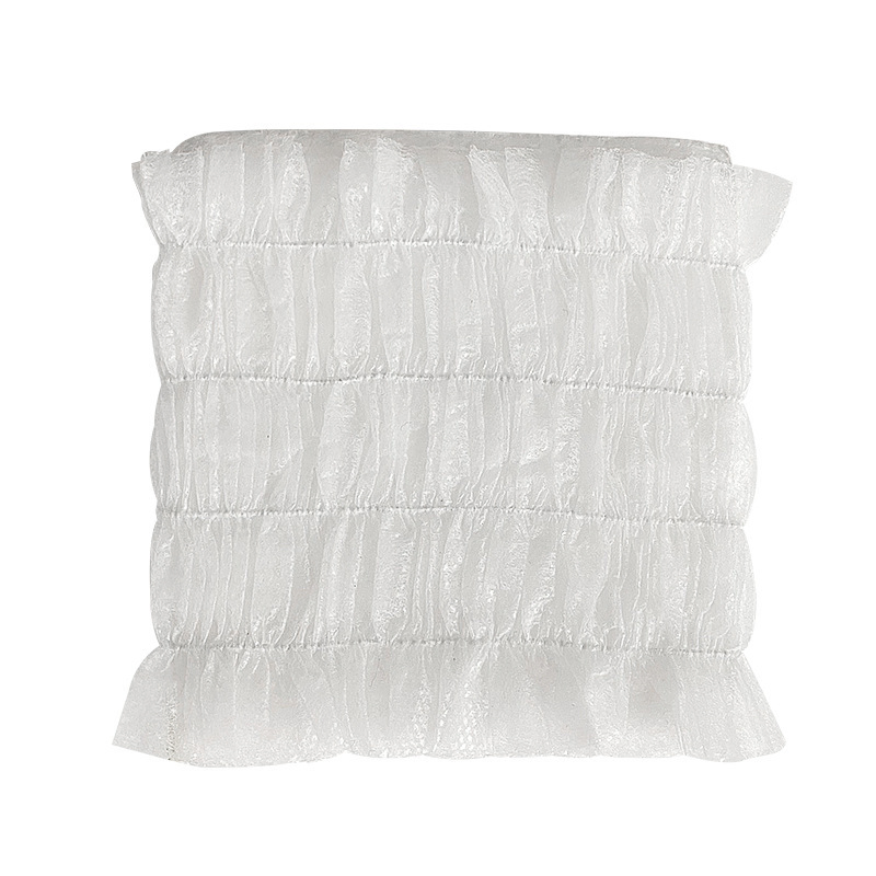 Disposable PP Non Woven Hair Band Disposable SPA Headbands Elastic Hair Bands
