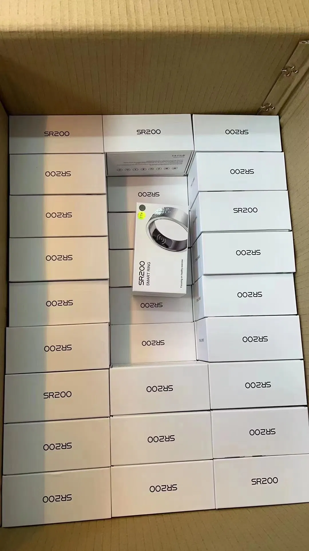 Smart Ring Sports Ring Monitors Sleep Health Remote Control Photography Bluetooth Heart Rate Blood Oxygensr200