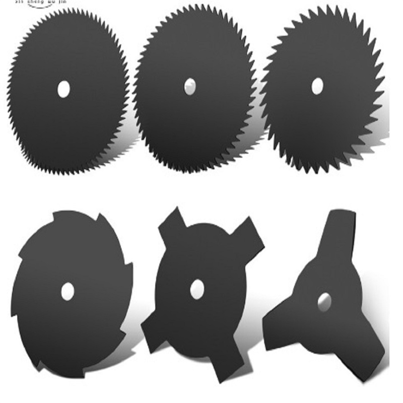 Brush Grass Cutter Spare parts--65MN 4 Teeth Metal Blade