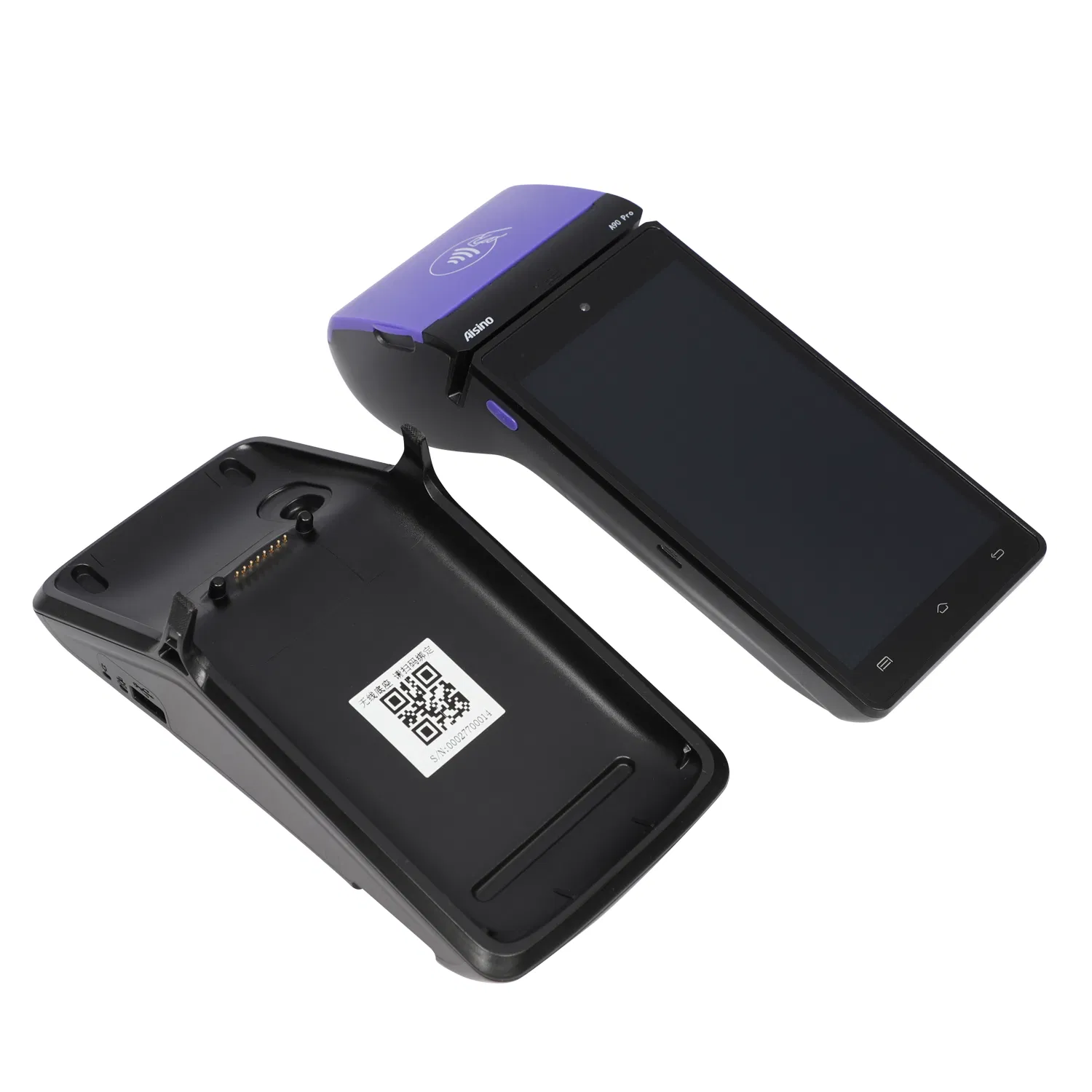 EMV Android 10.0 Handheld Mobile Payment Terminal Touch POS with Printer