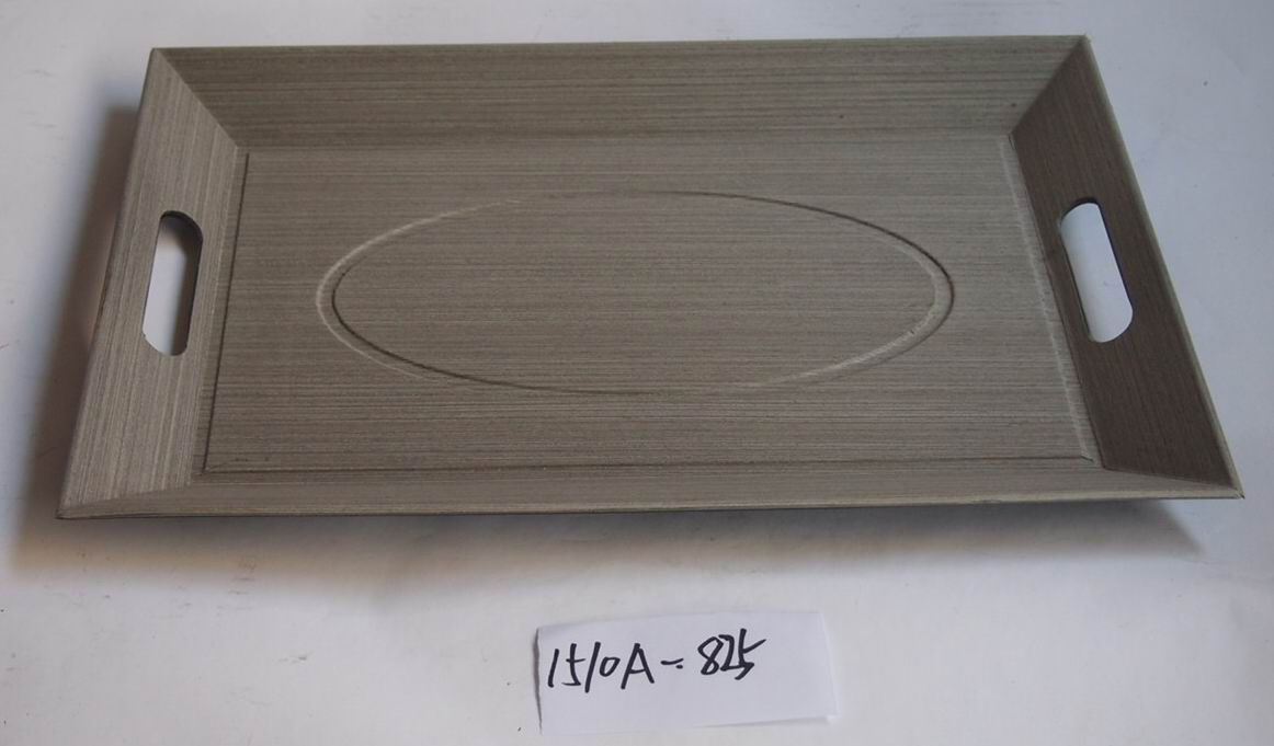 Natural Color Rectangle Food Serving Handhold Tray