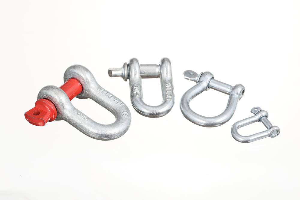 Lifting and Connecting Wire Rope Fittings Chain Fittings Marine Hardware Fittings Aluminium Stainless Steel D Ring Shackle