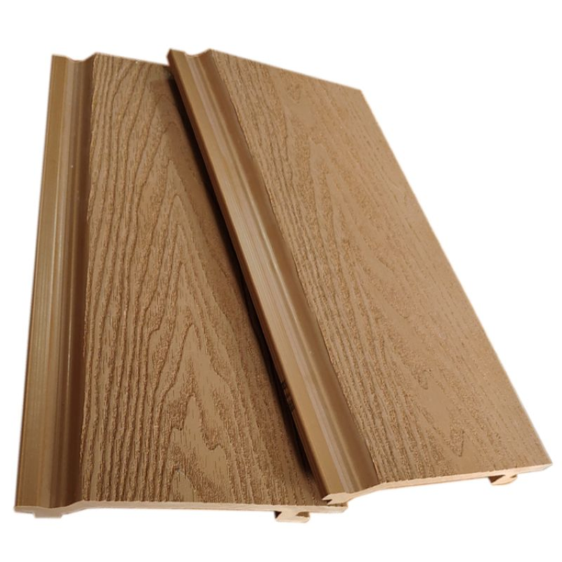 Power Generating WPC Wall Panel 156X21mm Size Frame Supported Mounting System