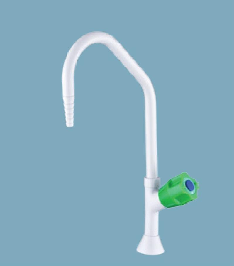 Solid Brass 1-Way Bench-Mounted Water Faucet for Laboratory