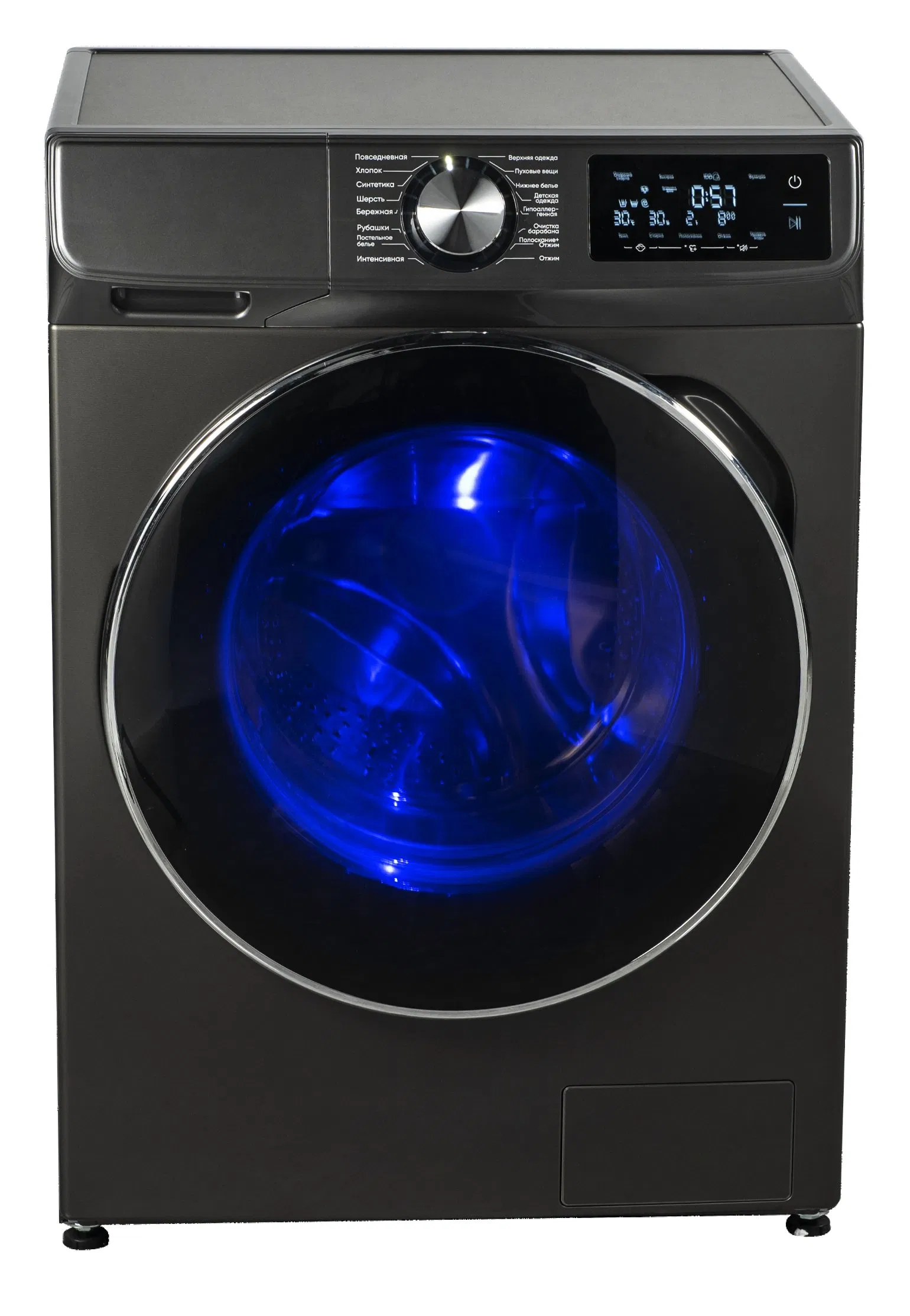 Stainless Steel 10kg Energy-Saving Wash-Dryer Housing Factory Direct High Quality Q03b Electric Front-Loading Washing Machine