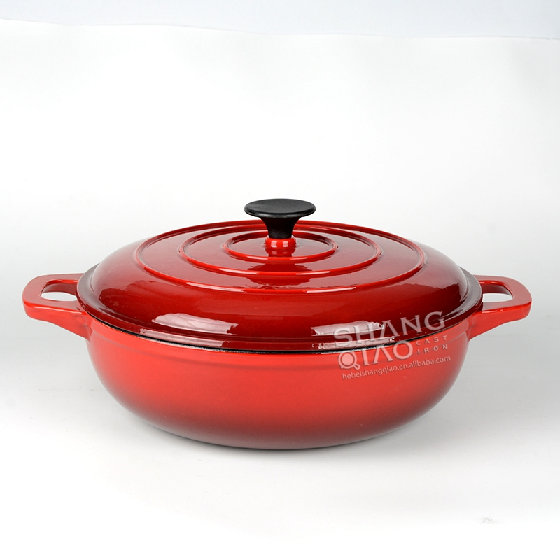 Roasting Dish Enamel Casseroles Cookware Kitchen Cast Iron Dutch Oven Cast Iron Casserole Pot