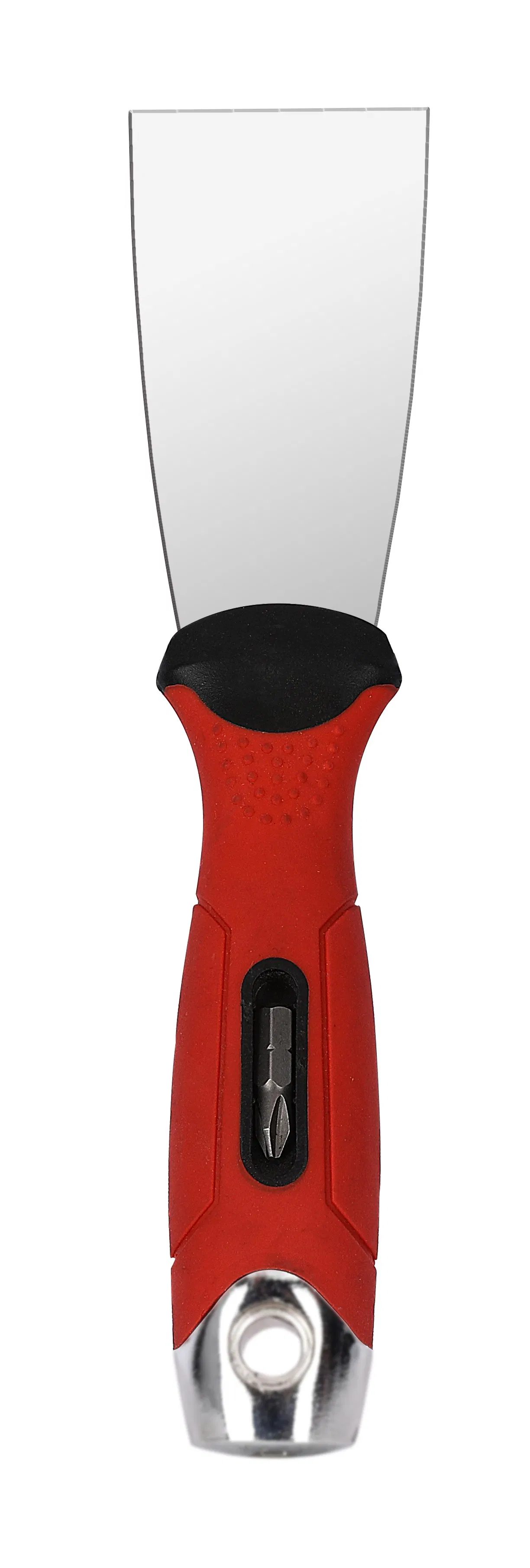 Convenient Wallpaper Scraper Featuring a Screwdriver Head Attachment A06-2