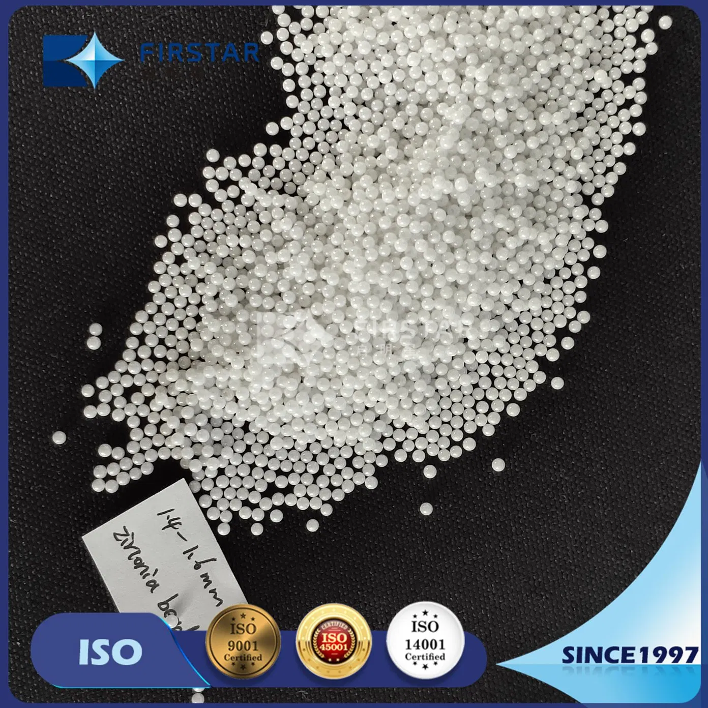 Циркониевые помольные шары 2.0-2.2 мм