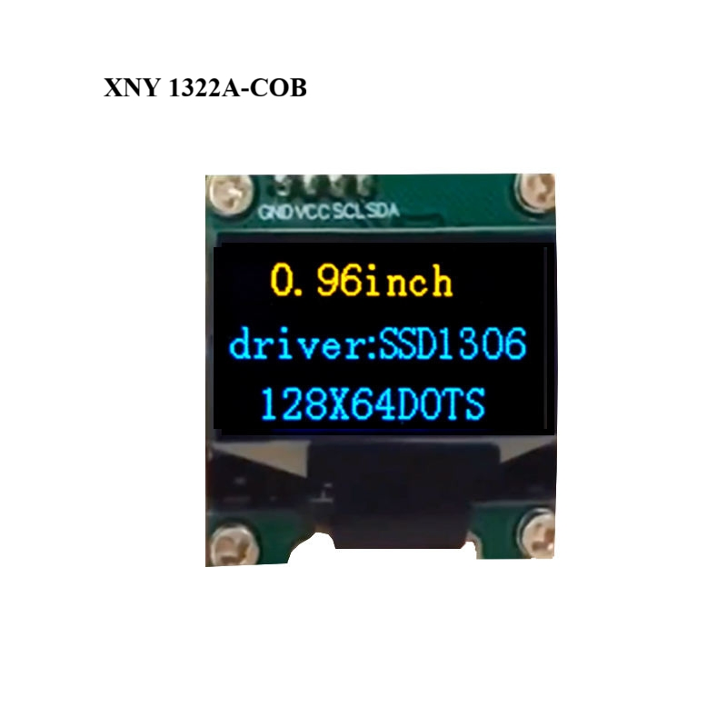 OLED-дисплей 0.96 дюйма, 128x64, I2C интерфейс
