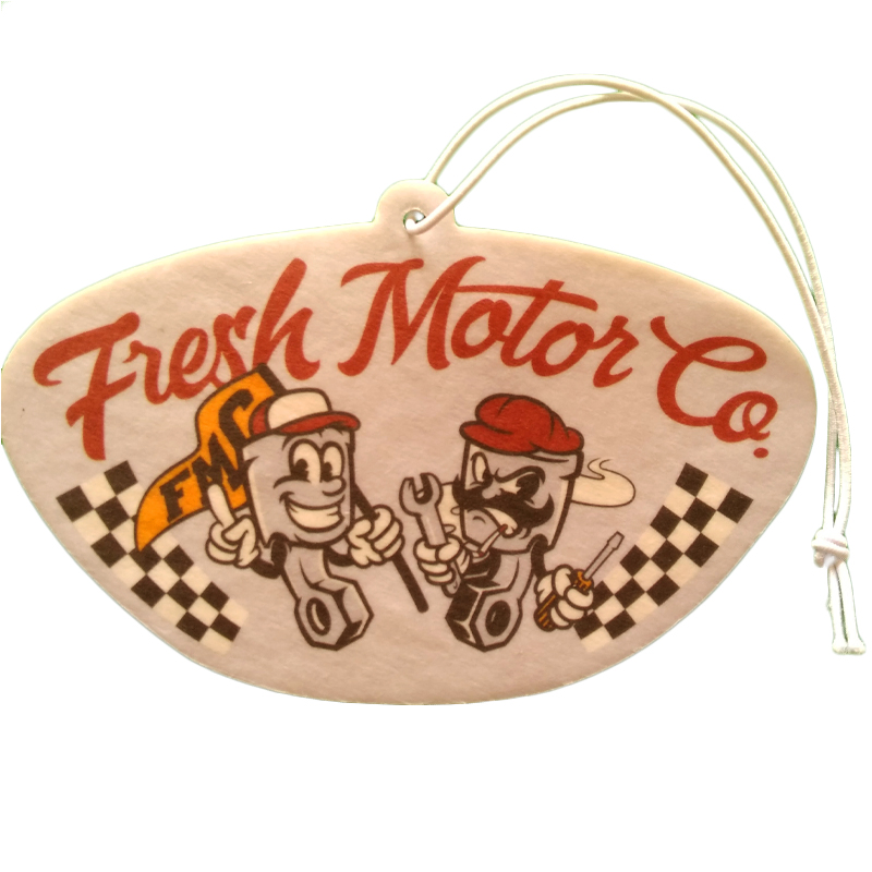 Promotion Gift Paper Car Air Freshener with Car Perfume