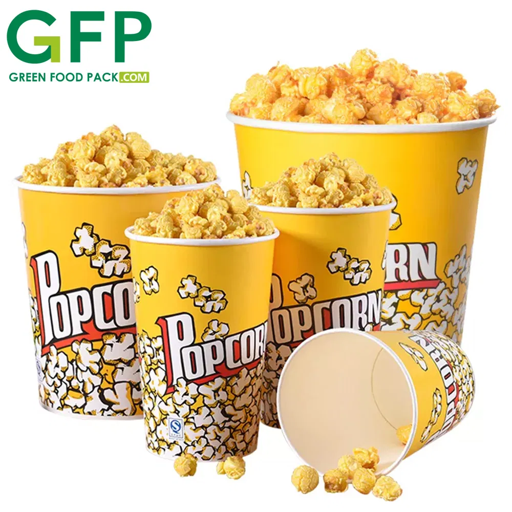 Бумажный стакан для фастфуда, 4-24oz, с крышкой