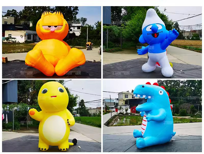 Boyi Inflatable Advertising Cartoon Inflatable Pokemon Dinosaur
