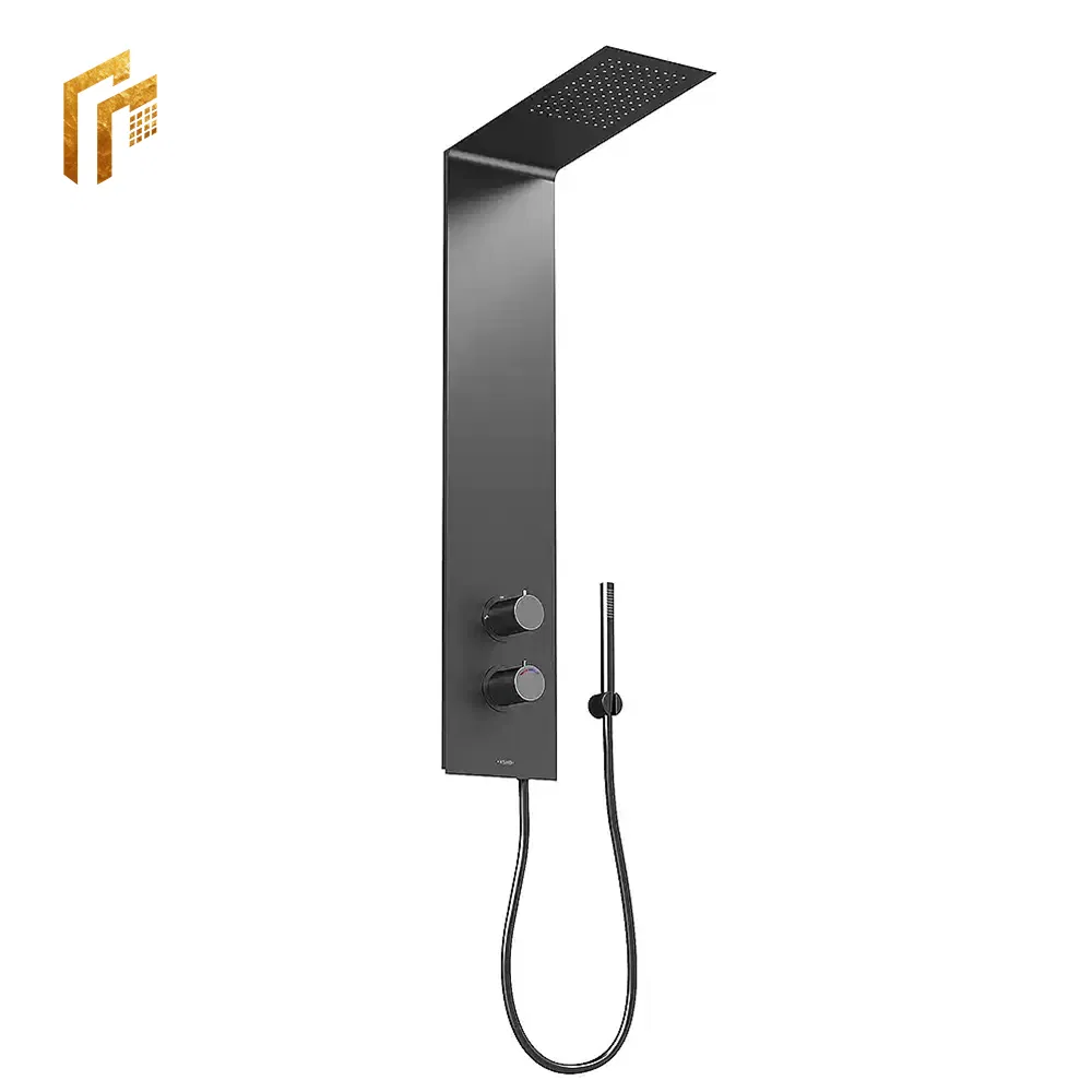 Factory Direct Price Custom Dual Faucet Shower Wall Panel System Shower Panel Kits