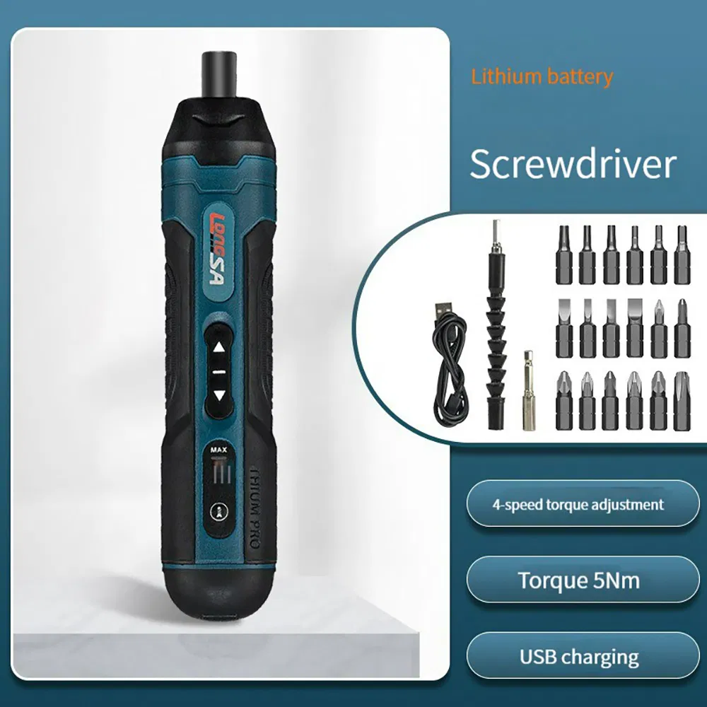 Ad5 Inverter Power Supply Adjustable Torque Electric Screwdriver Household Maintenance Power Tools