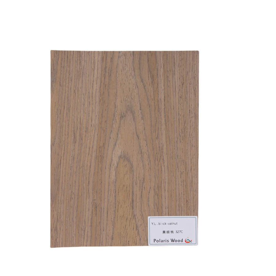 Brown Mountain Pattern Decoration Reconstituted Wood Veneer