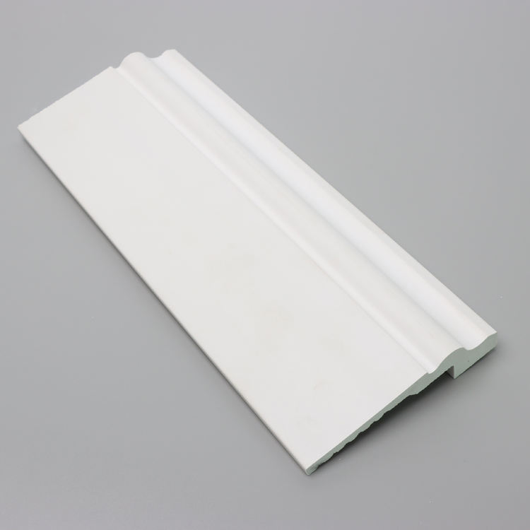 Wall Panel Waist Line Molding Trim Timber Thick Stair Skirting Boards with LED Light