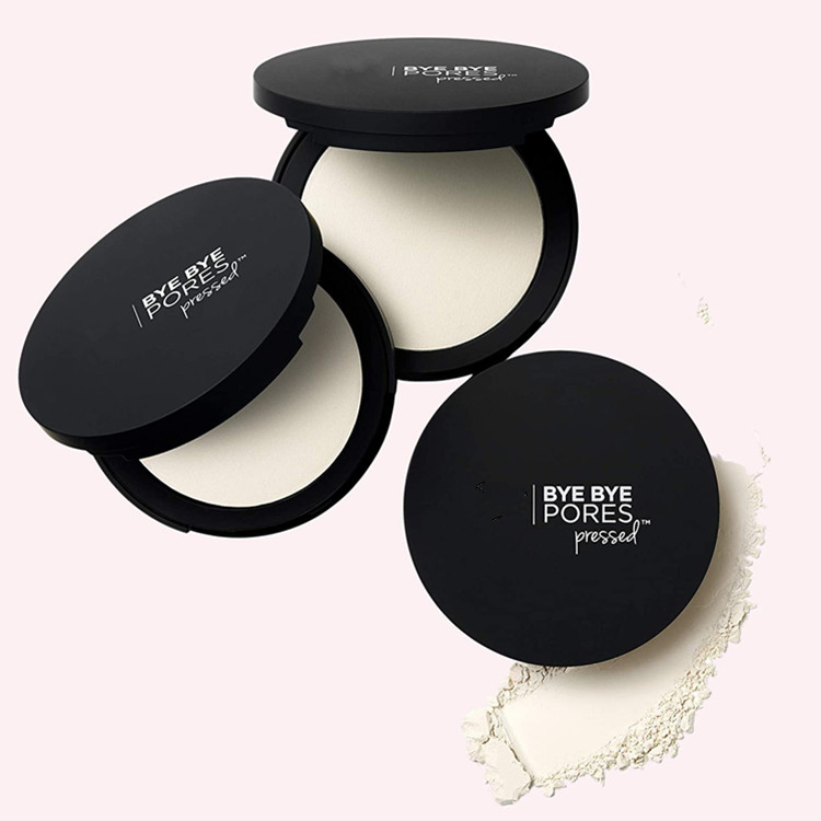 OEM ODM Bye Bye Pores Pressed Finishing Powder for Hydrolyzed Collagen & Antioxidants