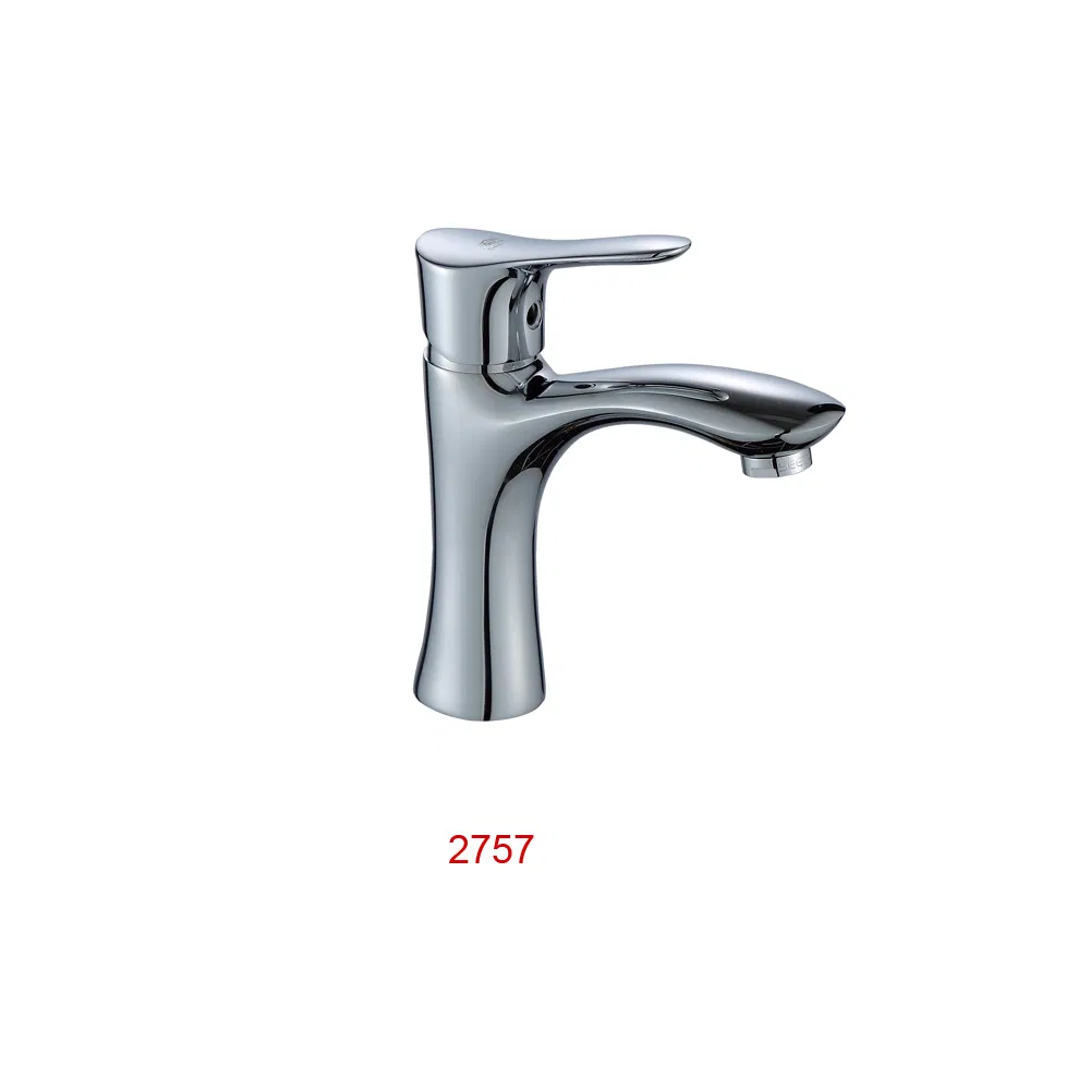 Modern Chrome Plated Basin Tap Bathroom Sink Mixer Wash Basin Faucet for Bar Hotel