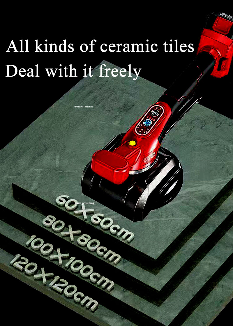 Lightweight Cordless Tile Machine with Advanced Laser Guide