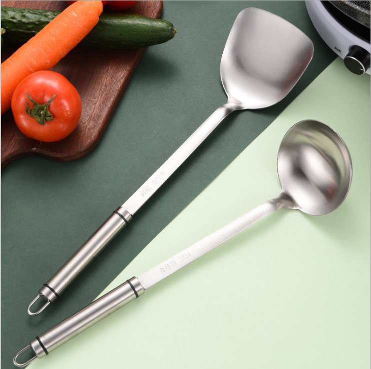 Stainless Steel Kitchen Utensils Cooking Tools/Soup Ladle Slotted Ladle Soup Spoon Kitchen Appliances Kitchenware