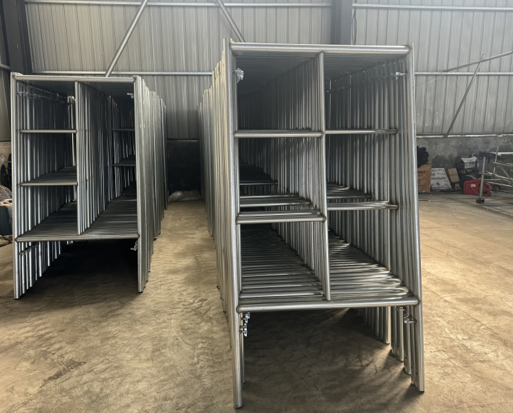 Steel Mason Main a H Type Walk Through Scaffolding Scaffold Ladder Frame for Construction