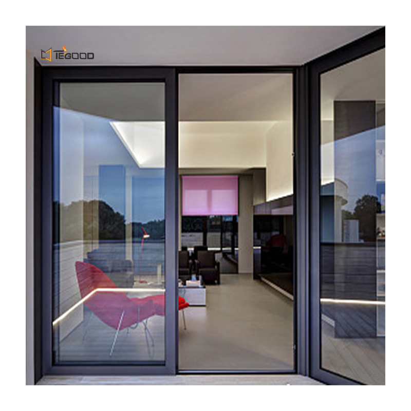 Wholesale Glass French Casement Door UPVC Casement Door