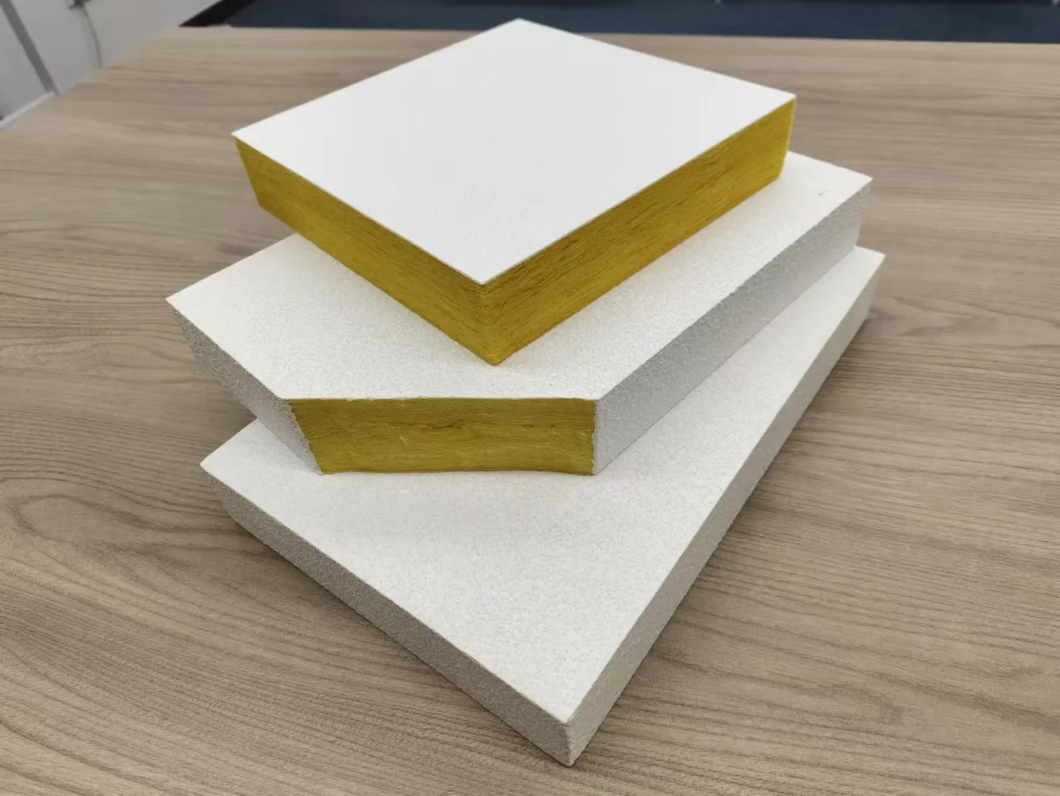 China Soundproofing Panel Decorative Fiberglass Acoustic Insulation Ceiling Board Ceiling Decoration for Exhibition Hall