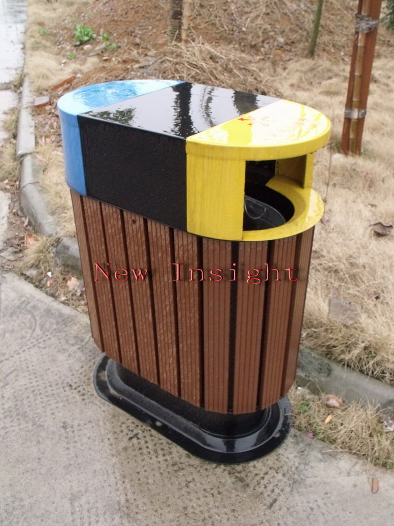 Эко-урна из древесно-полимерного композита (ДПК)
