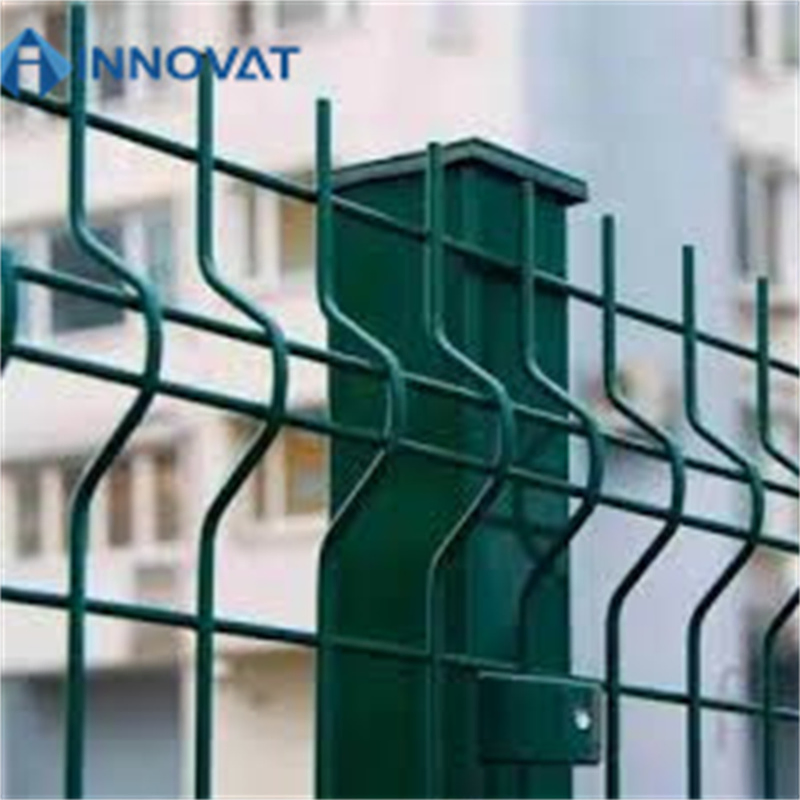 Outdoor Decorative 3D Curved Welded Wire Mesh Garden Fence