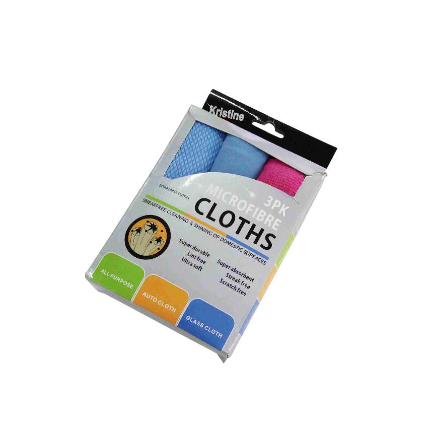 Microfiber Car Cleaning Toweling Cloth Polyester